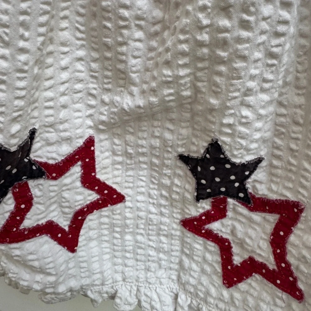 Sophie Rose 2T Girls Red White Blue Star 4th of July Patriotic Sleeveless Dress